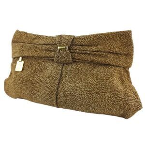 Borbonese Clutch purse Quail pattern ✨ Authentic ✨